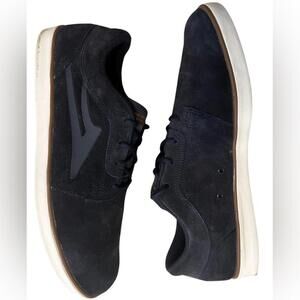 Lakai Howard Skateboard Shoes sneakers Blue Suede size 12